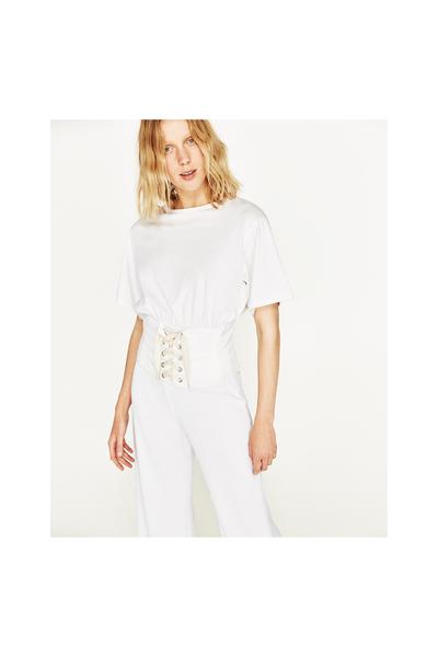 Imagen 2 de CAMISETA CORSET de Zara