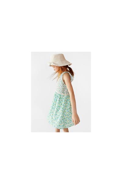 Zara FLORAL PATCHWORK DRESS