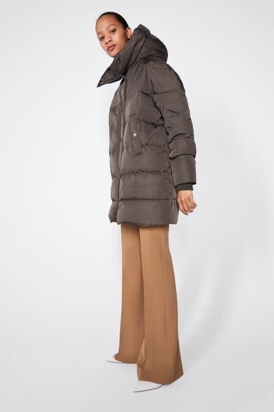 Zara HOODED DOWN JACKET