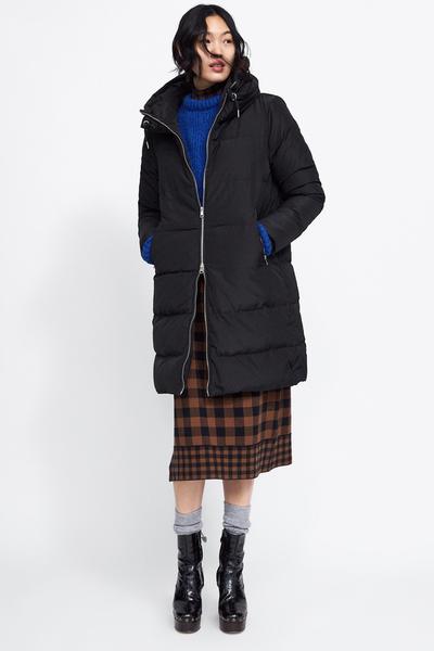 Zara HOODED DOWN COAT