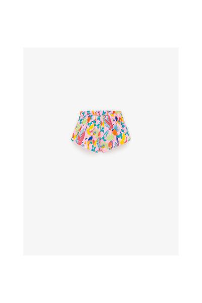 Zara PARROT SWIM SHORTS TWIN SET