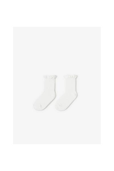 Zara LACE TRIMMED SOCKS