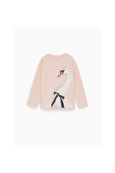 Zara SHINY ANIMAL T-SHIRT