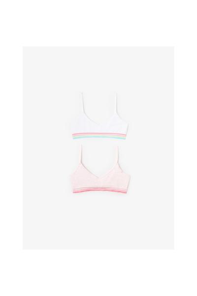 Zara TWO-PACK OF COLORED STRETCH TOPS