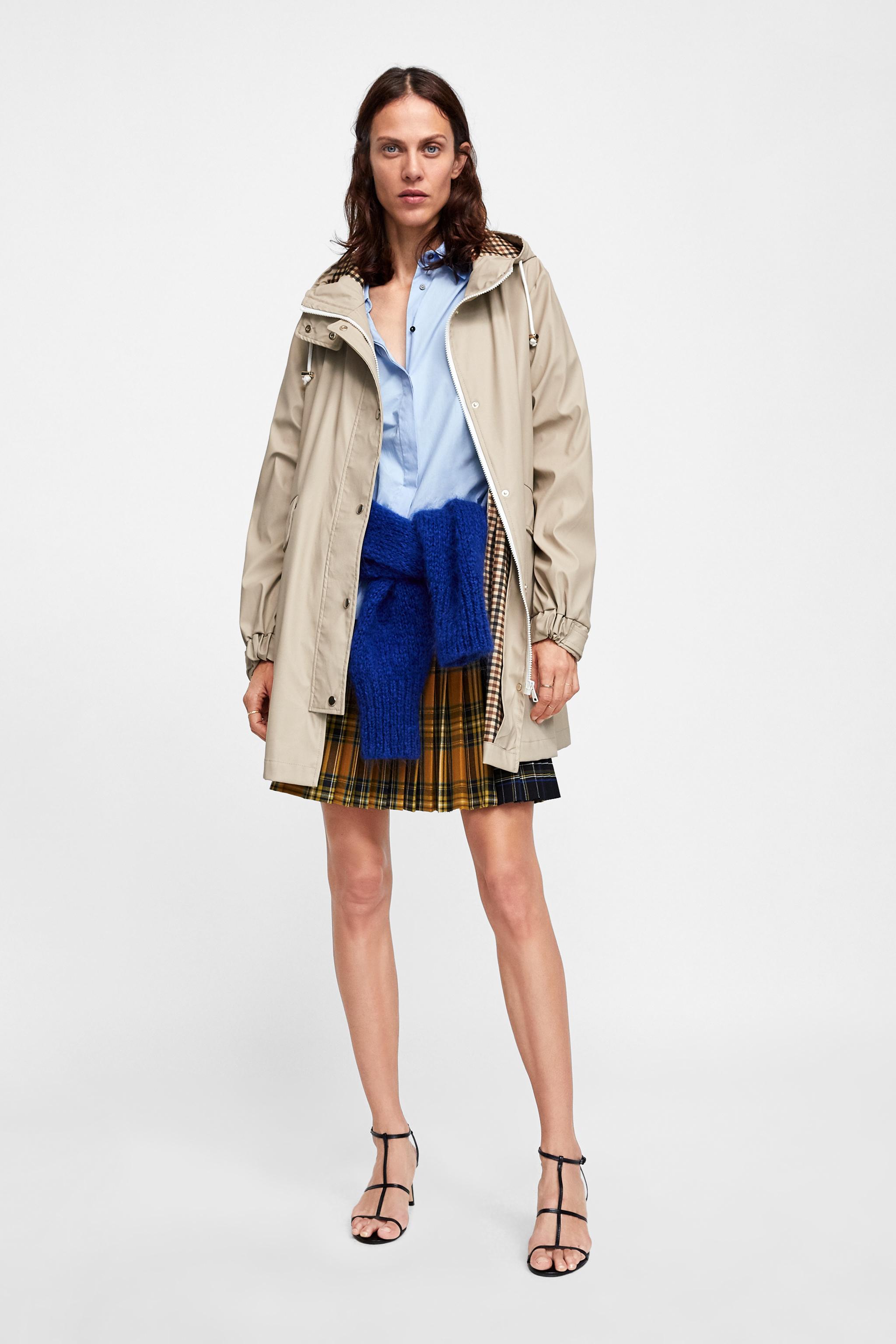 Zara CAPE RAINCOAT