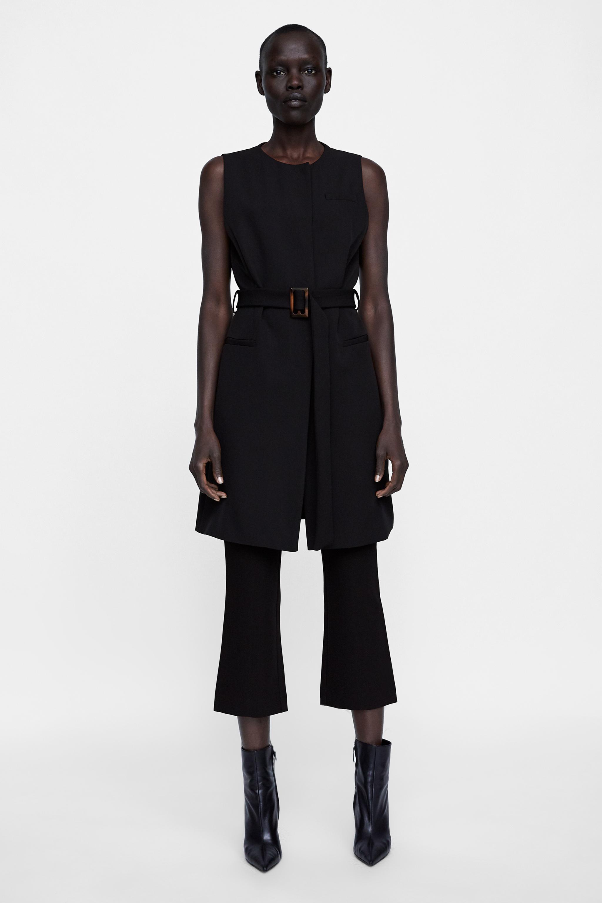 Zara BELTED VEST