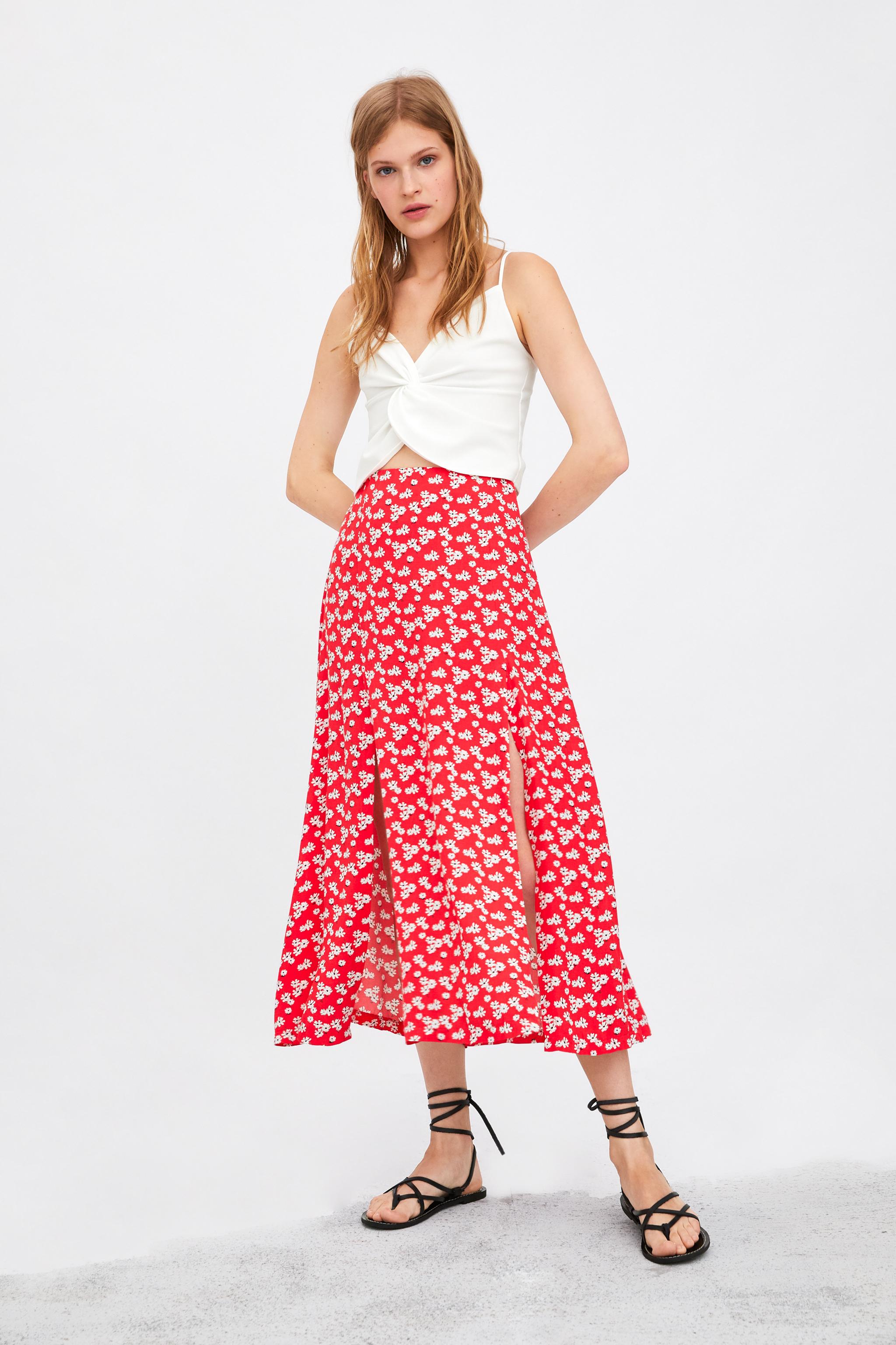 Zara KNOTTED TOP
