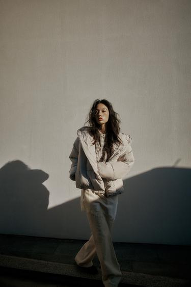 ZW COLLECTION 언밸런스 레이스 원피스 - Zara 스크래치 화이트