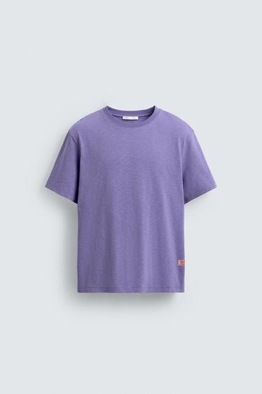 REGULAR FIT SLUB KNIT T-SHIRT - 683 by Zara - Image 6