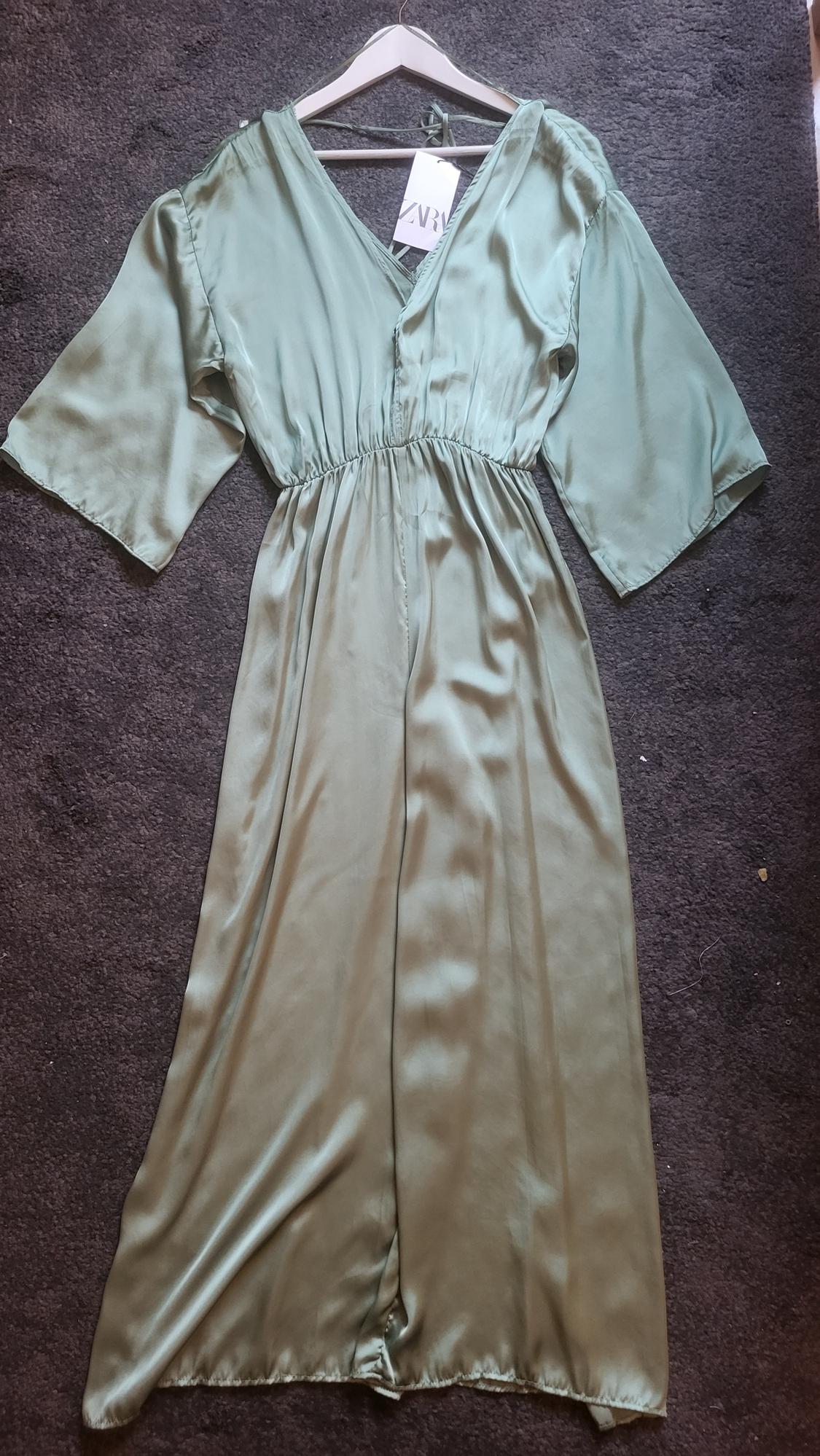 WRINKLED-EFFECT JUMPSUIT - Image 3