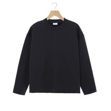 Zara DUKSERICA SA OKRUGLIM IZREZOM I NERAVNIM PORUBOM – mornarsko tamnoplava