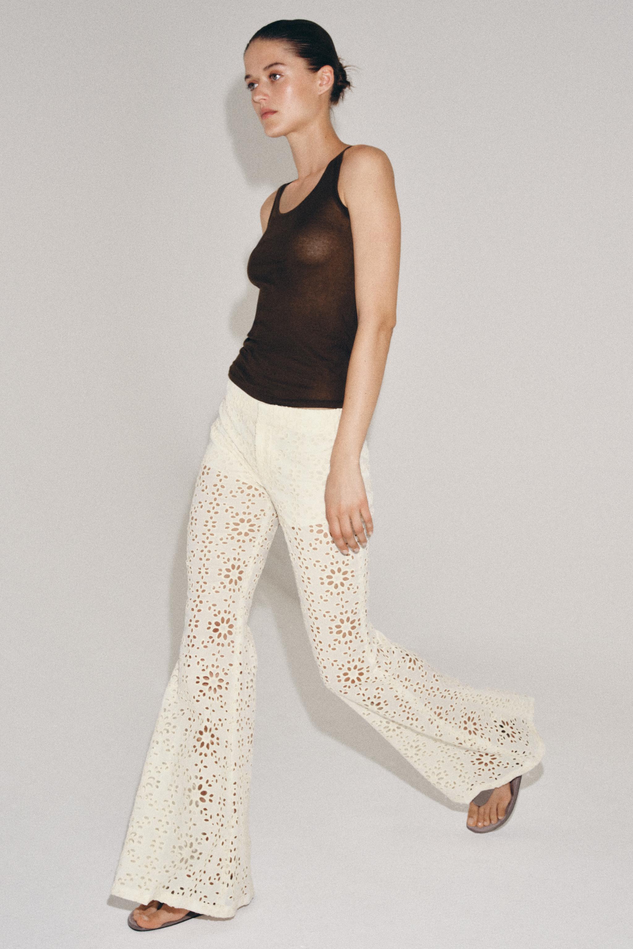 ZW COLLECTION İŞLEMELİ ÇAN PAÇA PANTOLON - Görsel 5