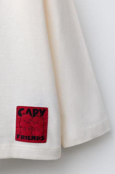 T-SHIRT IMPRIMÉ CAPIBARA CAPYFUN © - Écru de Zara - Image 3