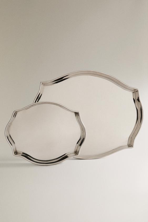 SILVER STEEL TRAY