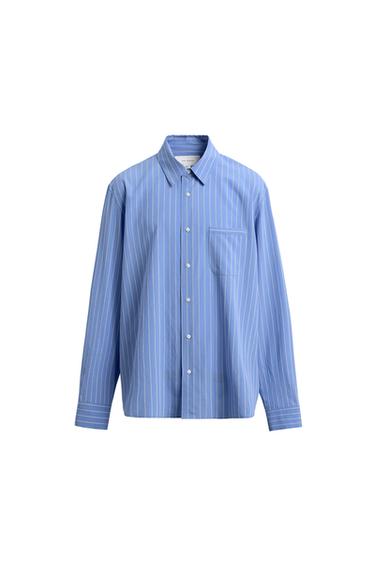 STRIPED SHIRT WITH POCKET - 981 by Zara