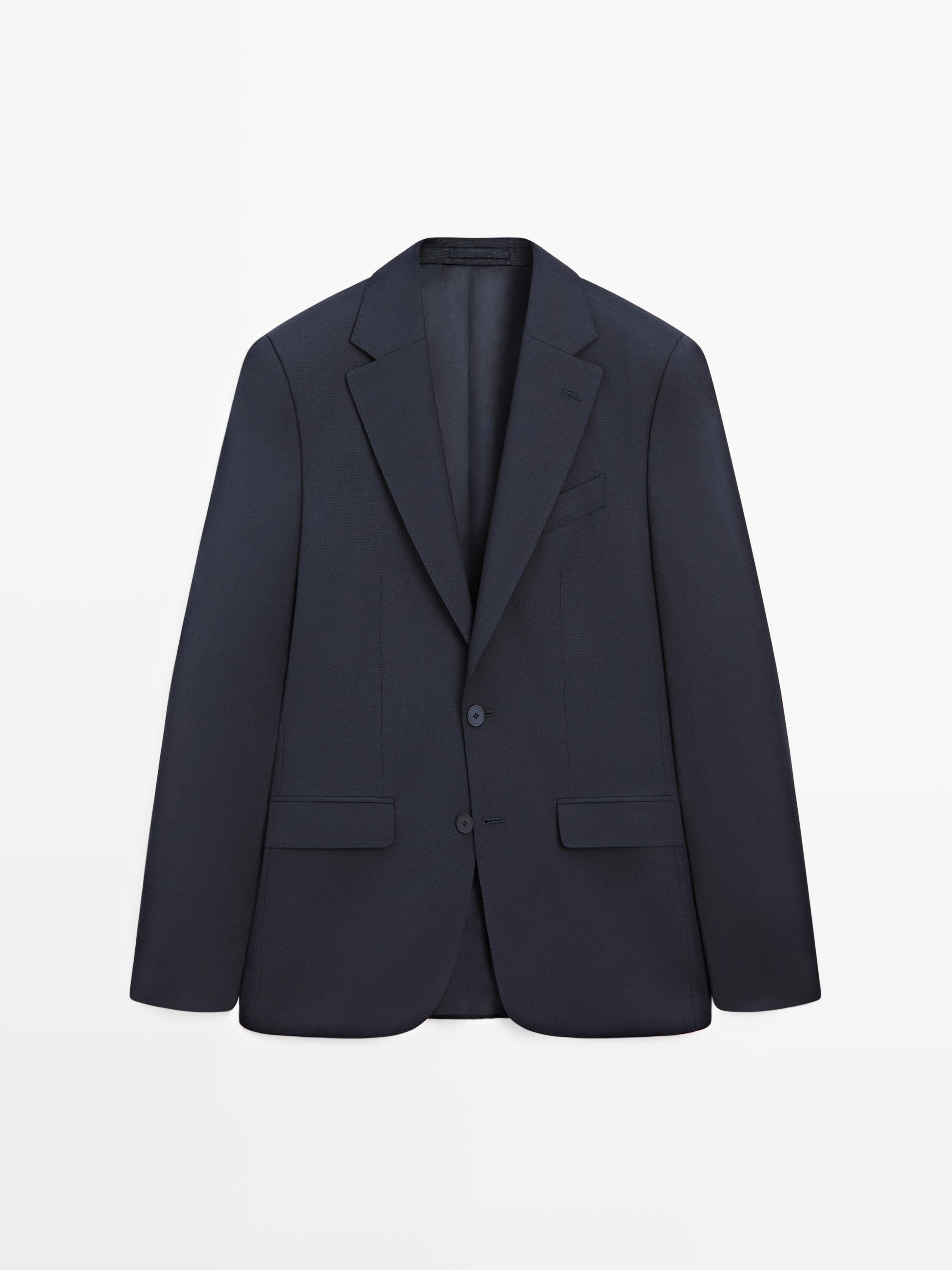 Veste de costume en laine froide