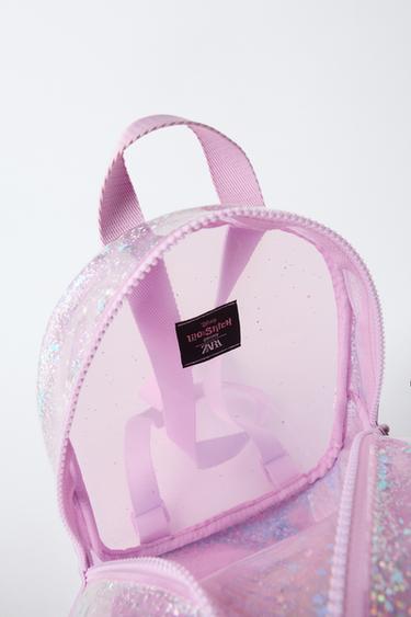 LILO & STITCH © DISNEY MINI VINYL BACKPACK - Mauve Purple by Zara - Image 3