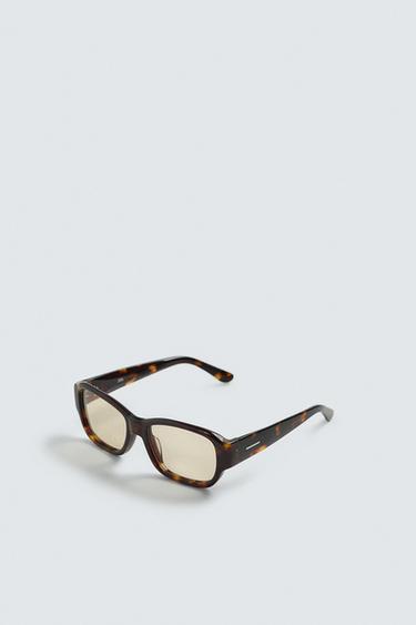 LUNETTES DE SOLEIL RECTANGULAIRES - Écaille de Zara - Image 2