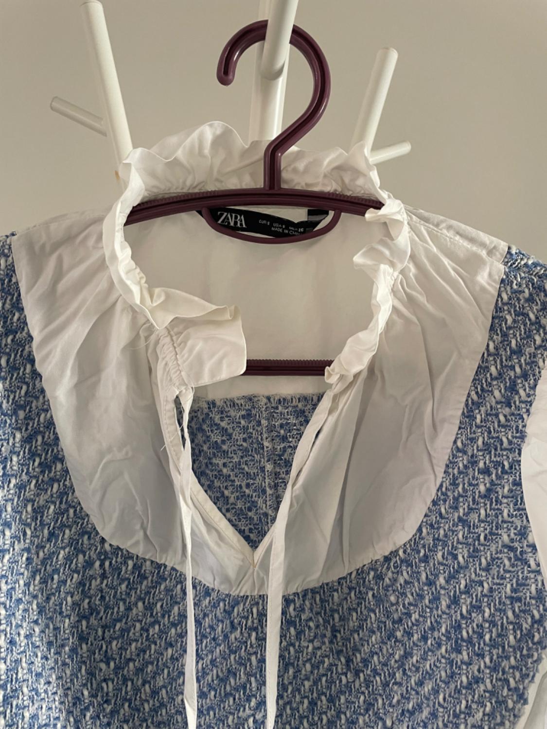 CONTRAST TEXTURED TOP - Image 5