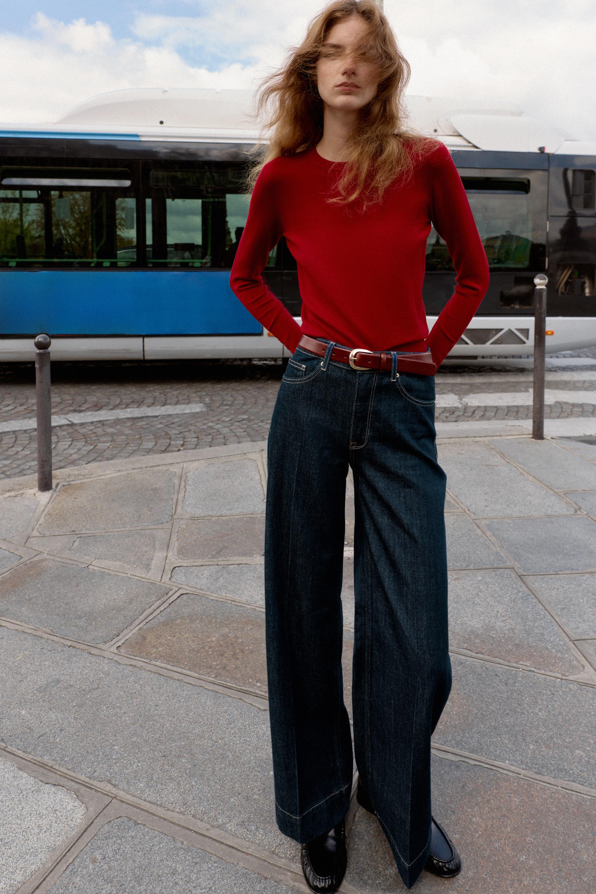 BASIC PLAIN KNIT JUMPER