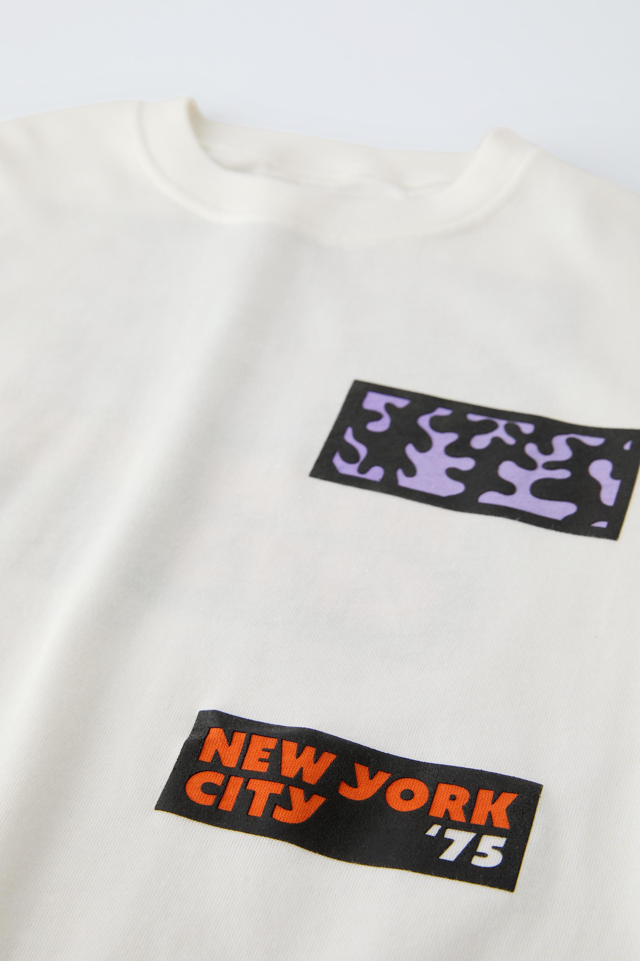 NEW YORK Tシャツ - オフホワイト | ZARA Japan / 日本