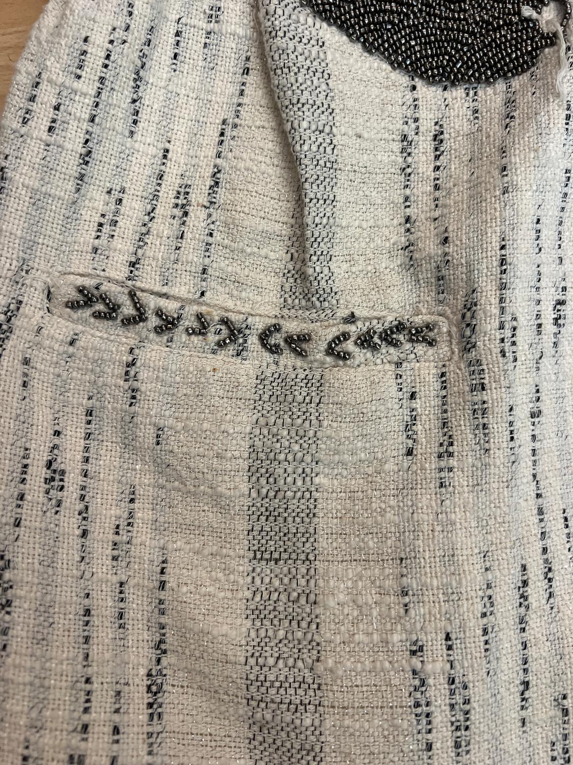 SHINY WAISTCOAT WITH EMBROIDERED BEADS - Image 3