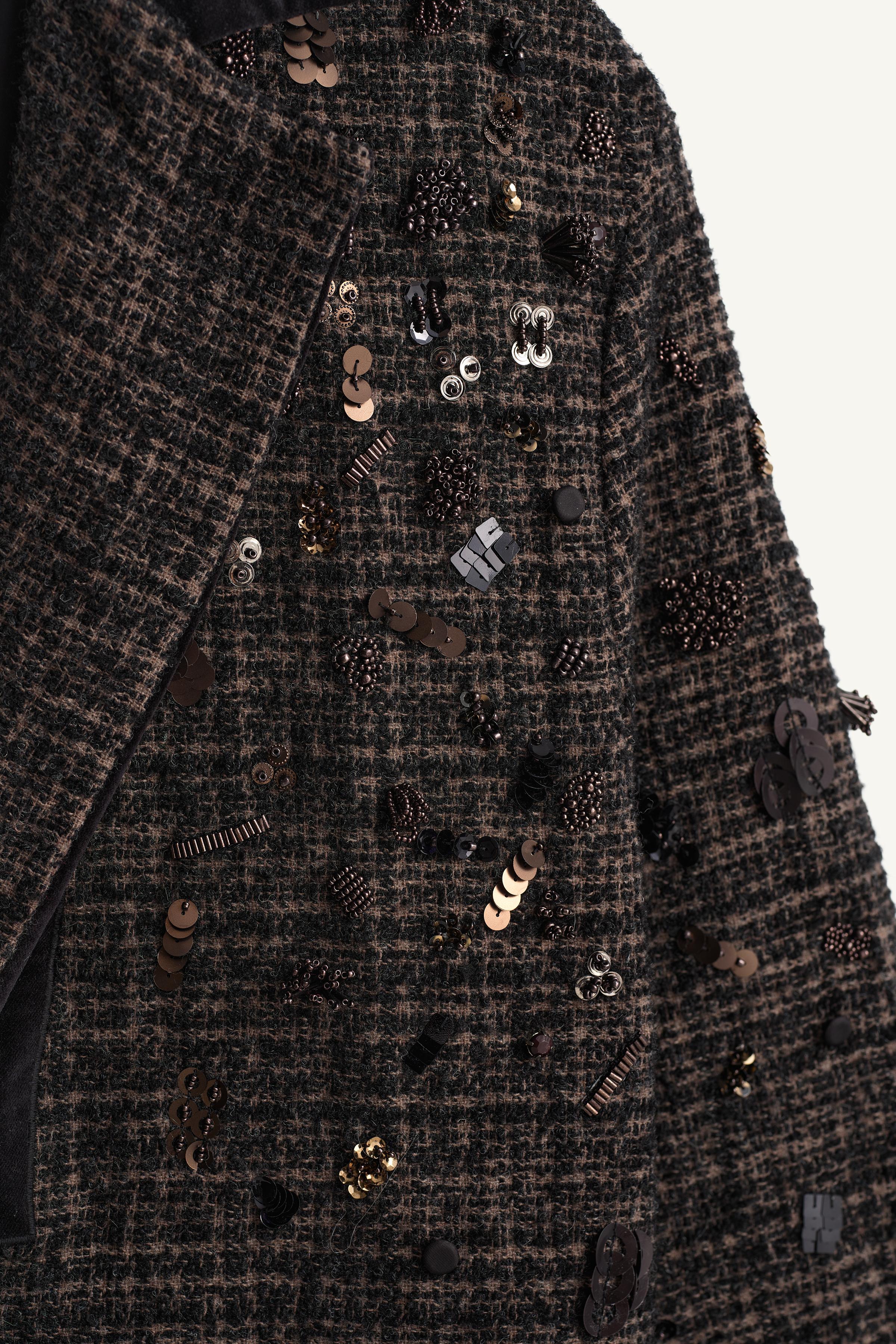 LIMITED EDITION BEADED EMBROIDERED COAT