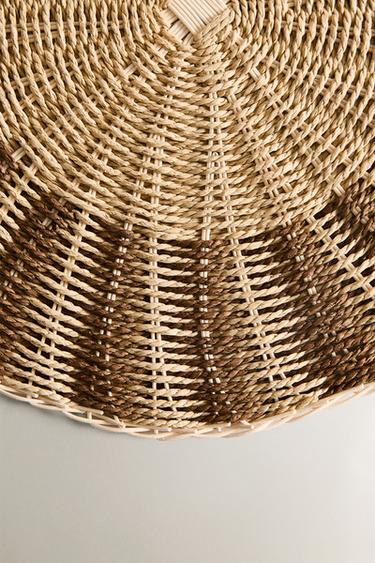 SET DE TABLE ROND ROTIN - Marron de Zara - Image 2