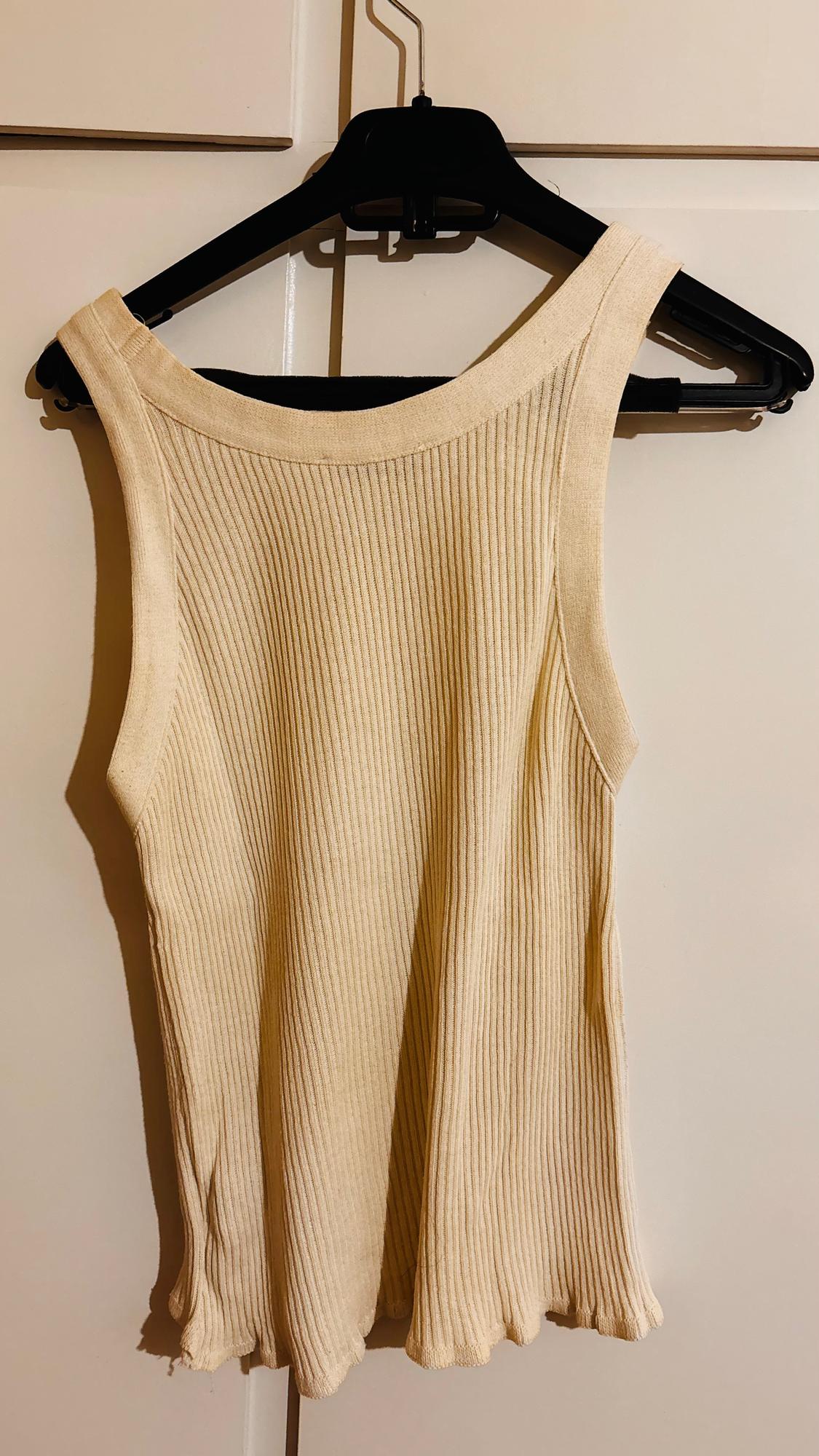 RIBBED STRAPPY TOP - Image 2