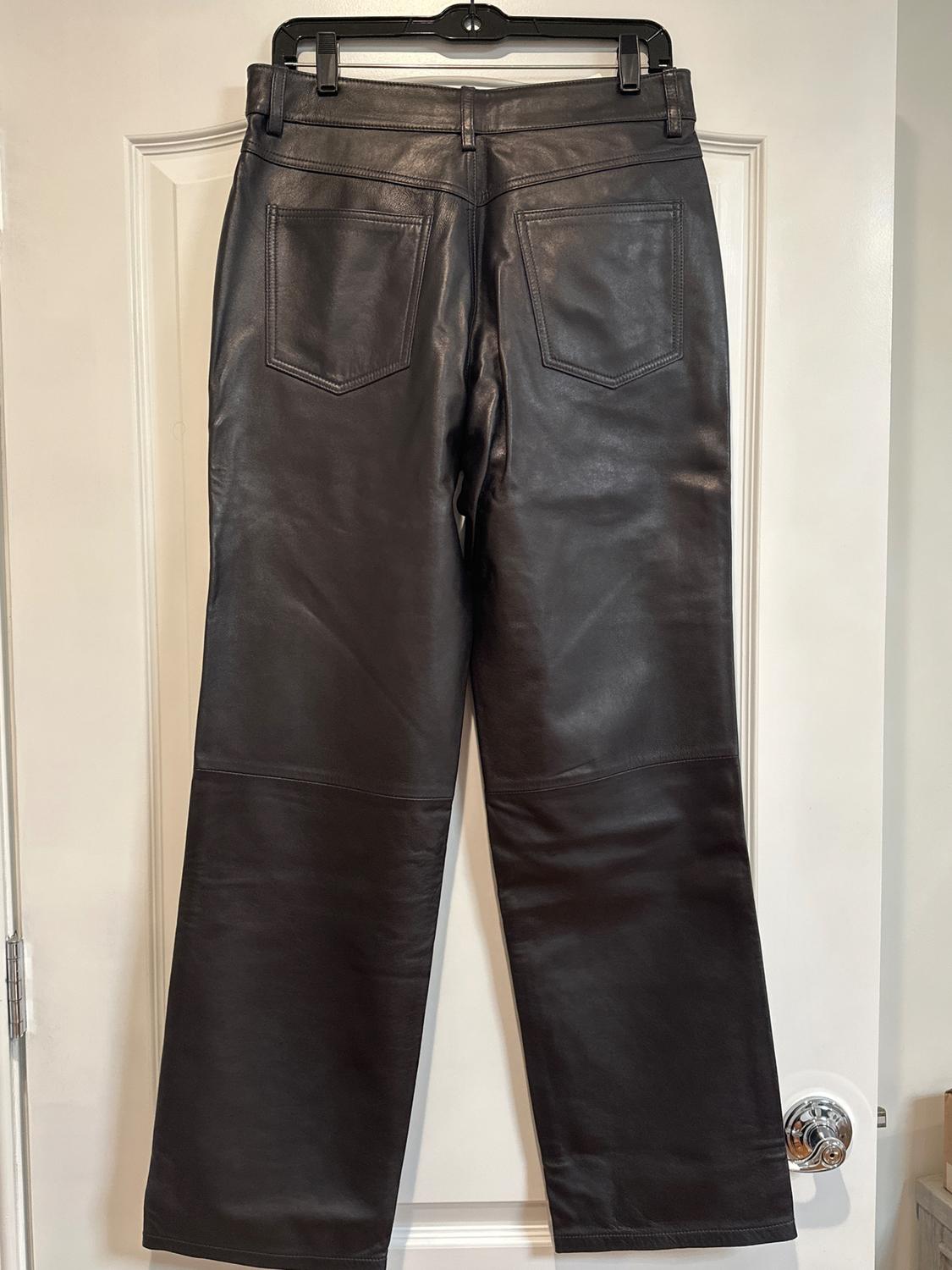 STRAIGHT LEATHER PANTS 50TH ANNIVERSARY - Image 2