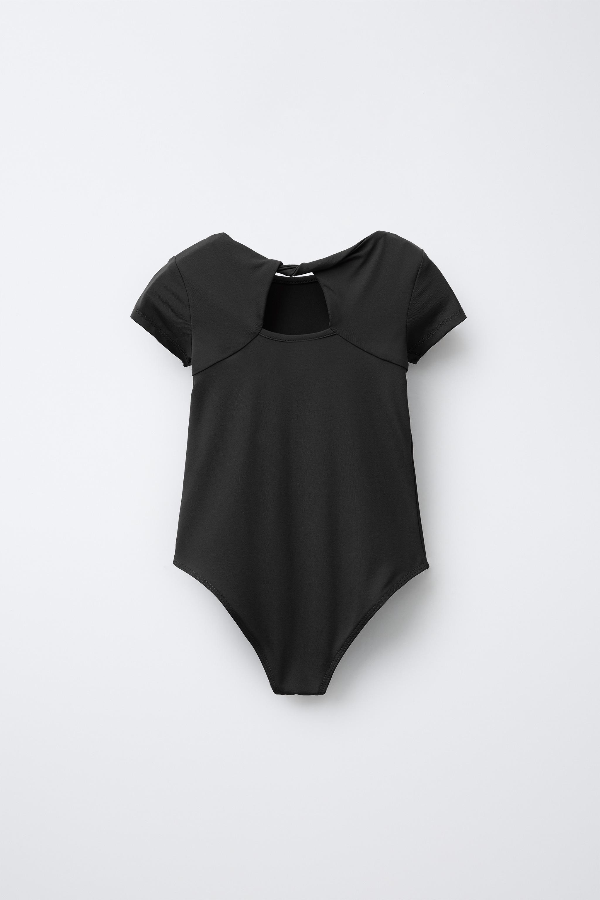 POLYAMIDE KNOTTED CUT OUT BODYSUIT