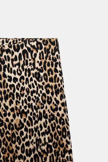 PANTALON CAPRI À IMPRIMÉ ANIMALIER - Leopard de Zara - Image 7
