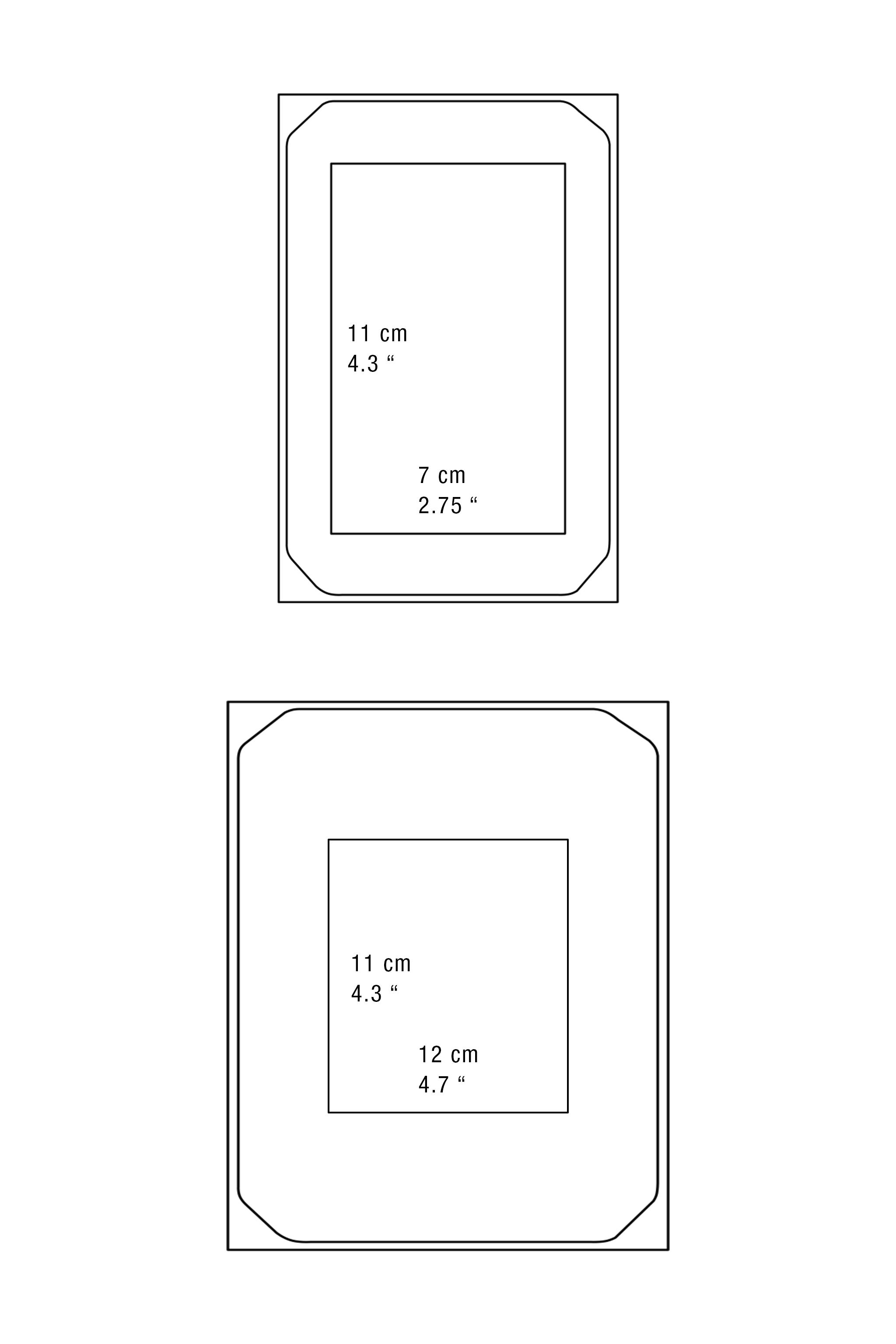 THIN METAL PICTURE FRAME
