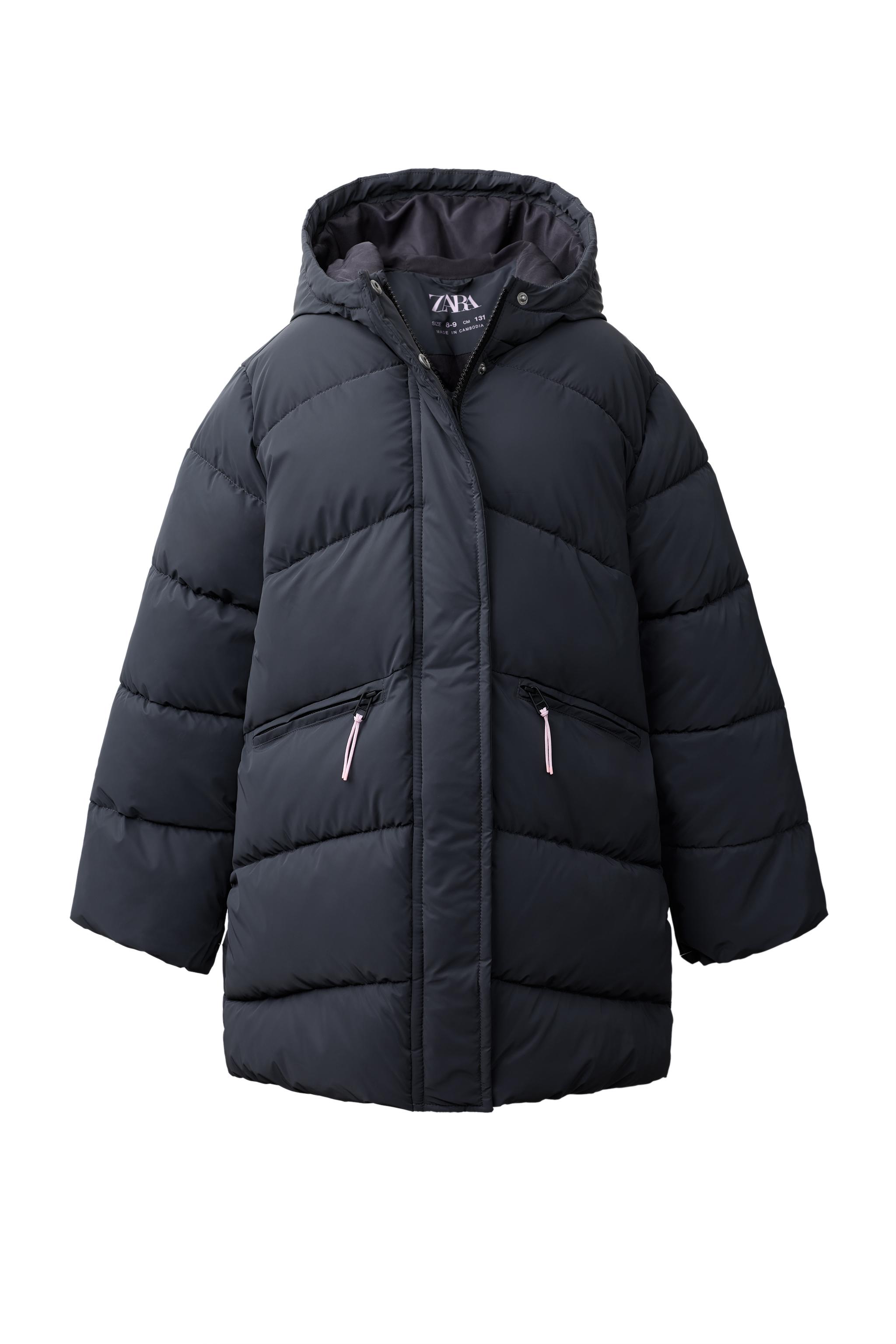 MANTEAU MATELASSÉ EFFET GOMME WATER RESISTANT
