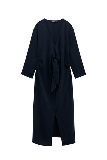 FLOWING DRESS WITH KNOT