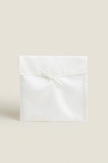 100% MULBERRY SILK FITTED SHEET | 30 CM HIGH - Ecru by Zara - Image 6