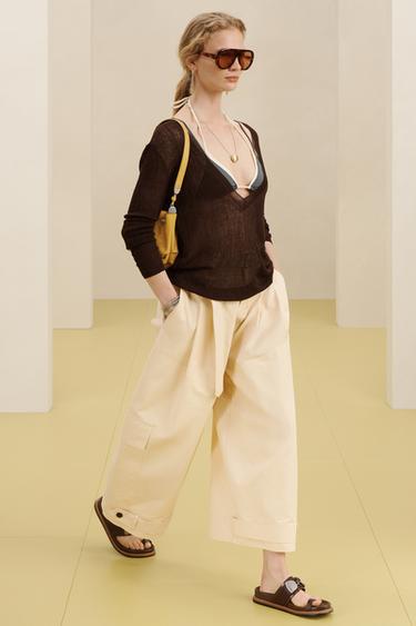 VRSZ PNT 16 - Bege da Zara