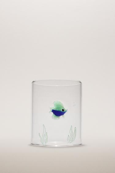 GLAS MED FISK - 990 fra Zara