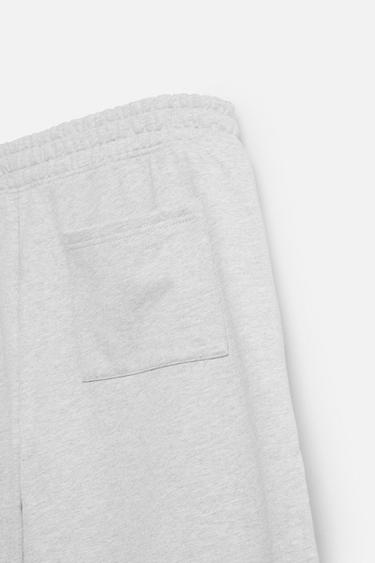 RELAXED FIT JOGGER TROUSERS - Grey marl by Zara - Image 9