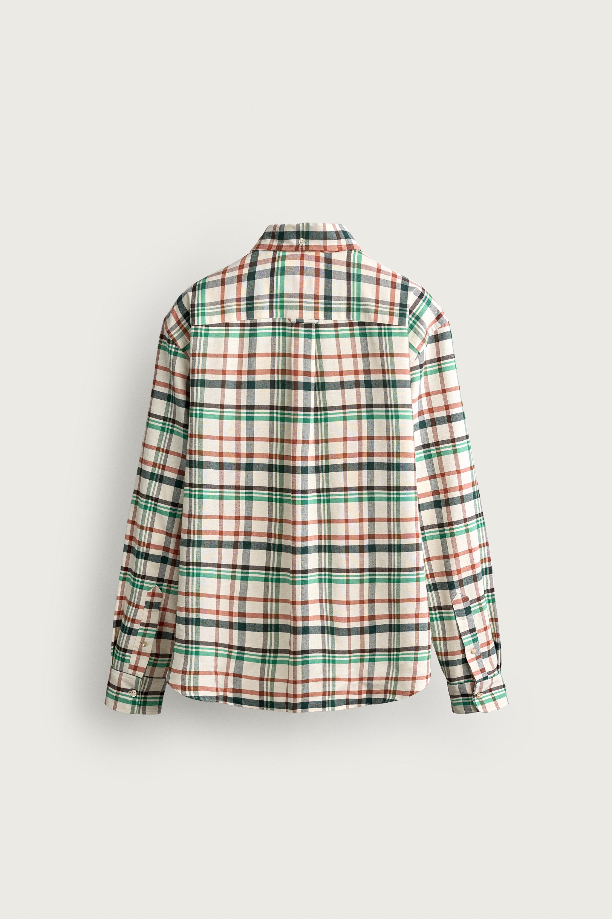 CHEMISE RELAXED FIT À CARREAUX