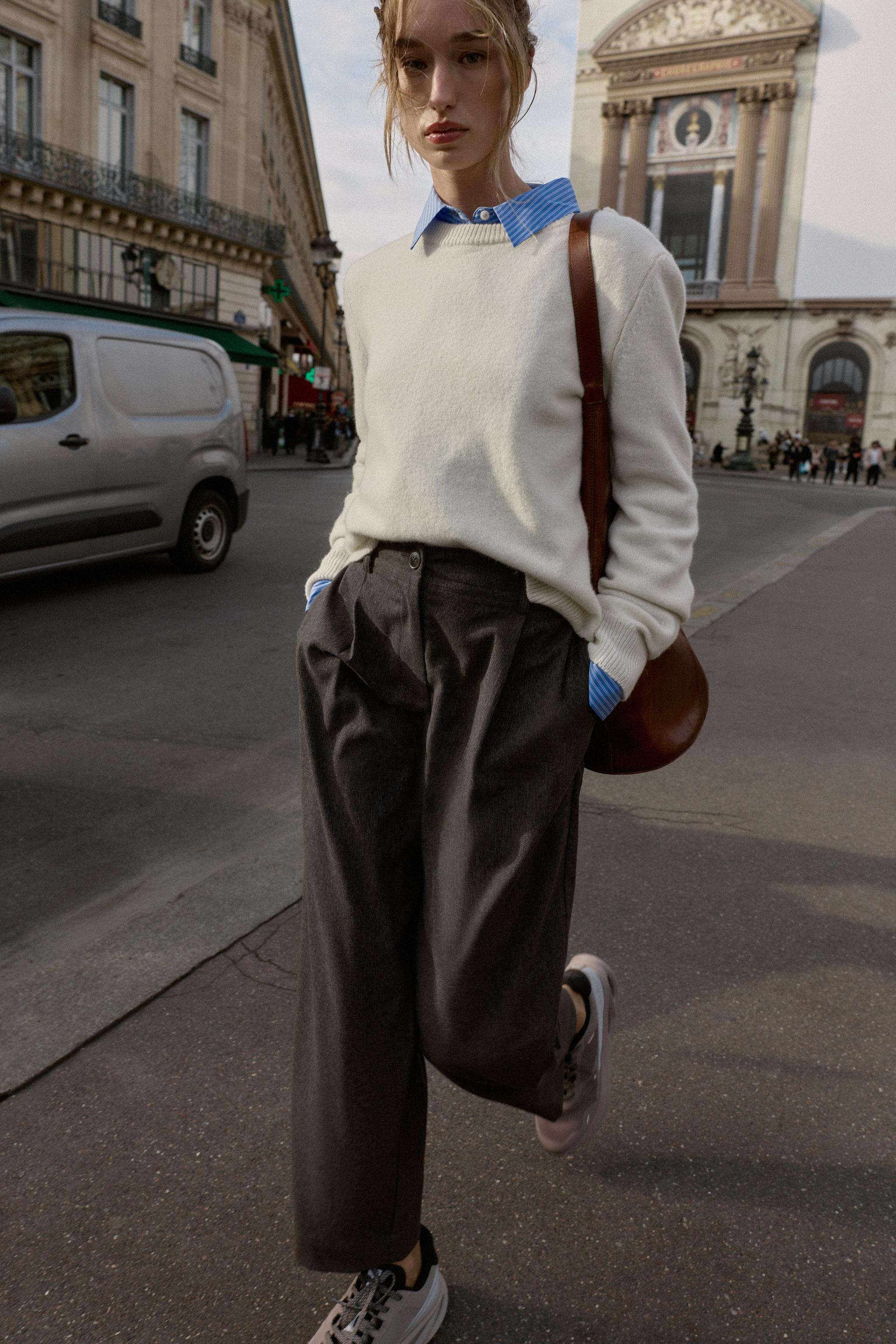 レディーストラウザーパンツ | ZARA 日本