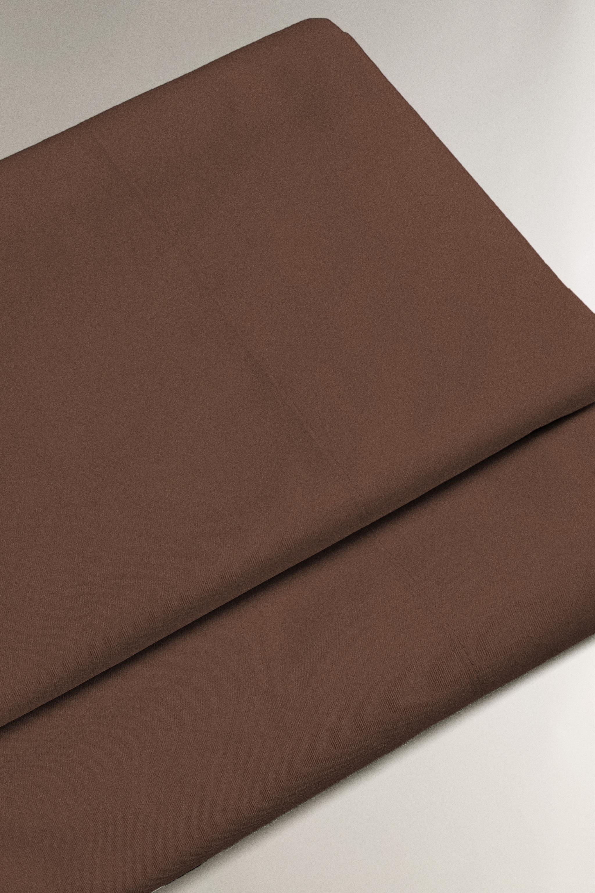 PERCALE COTTON FLAT SHEET (200 THREAD COUNT)