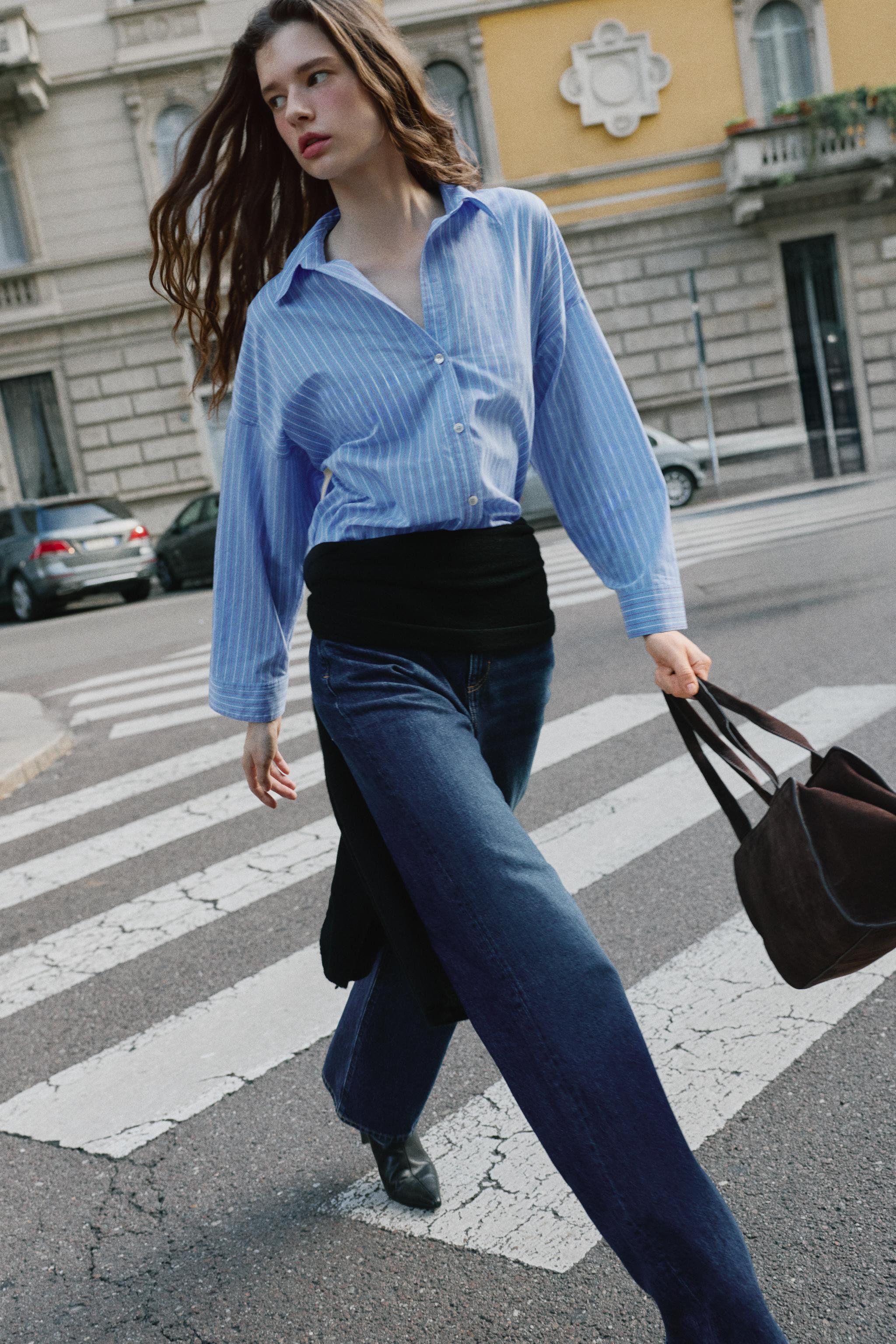 ☆新品未使用☆ZARA ソフトVネックスウェットシャツ ZARA タグ付き新品 ソフト Vネック スウェットシャツ - メルカリ