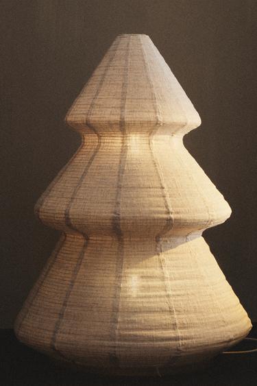 LAMPE LIN SAPIN DE NOËL (94 CM) - Écru de Zara