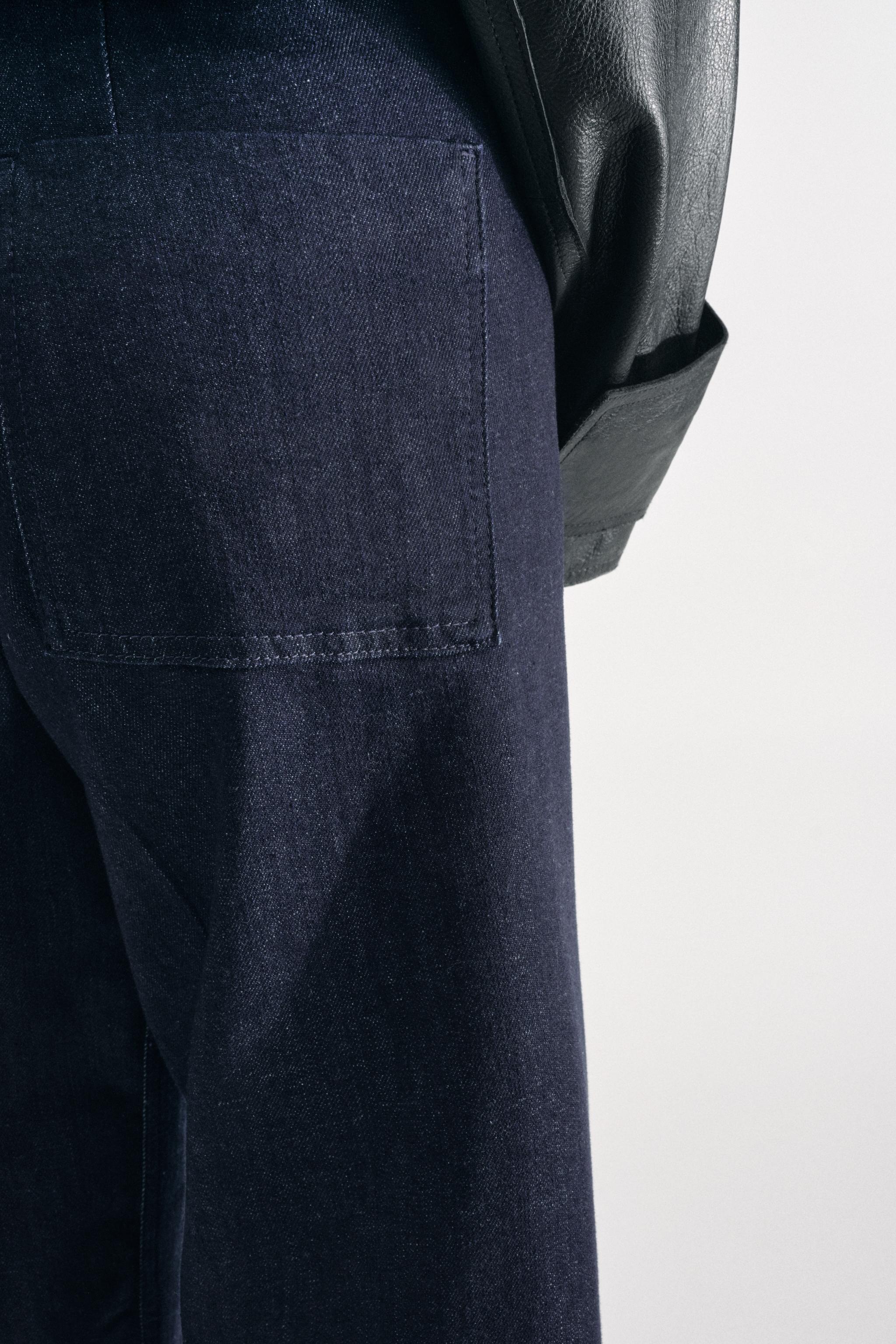 JEAN COUPE LARGE ET TAILLE HAUTE COLLECTION ZW