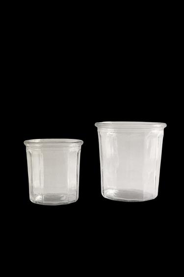 TRANSPARENT GLASS TEALIGHT HOLDER - 990 by Zara - Image 0