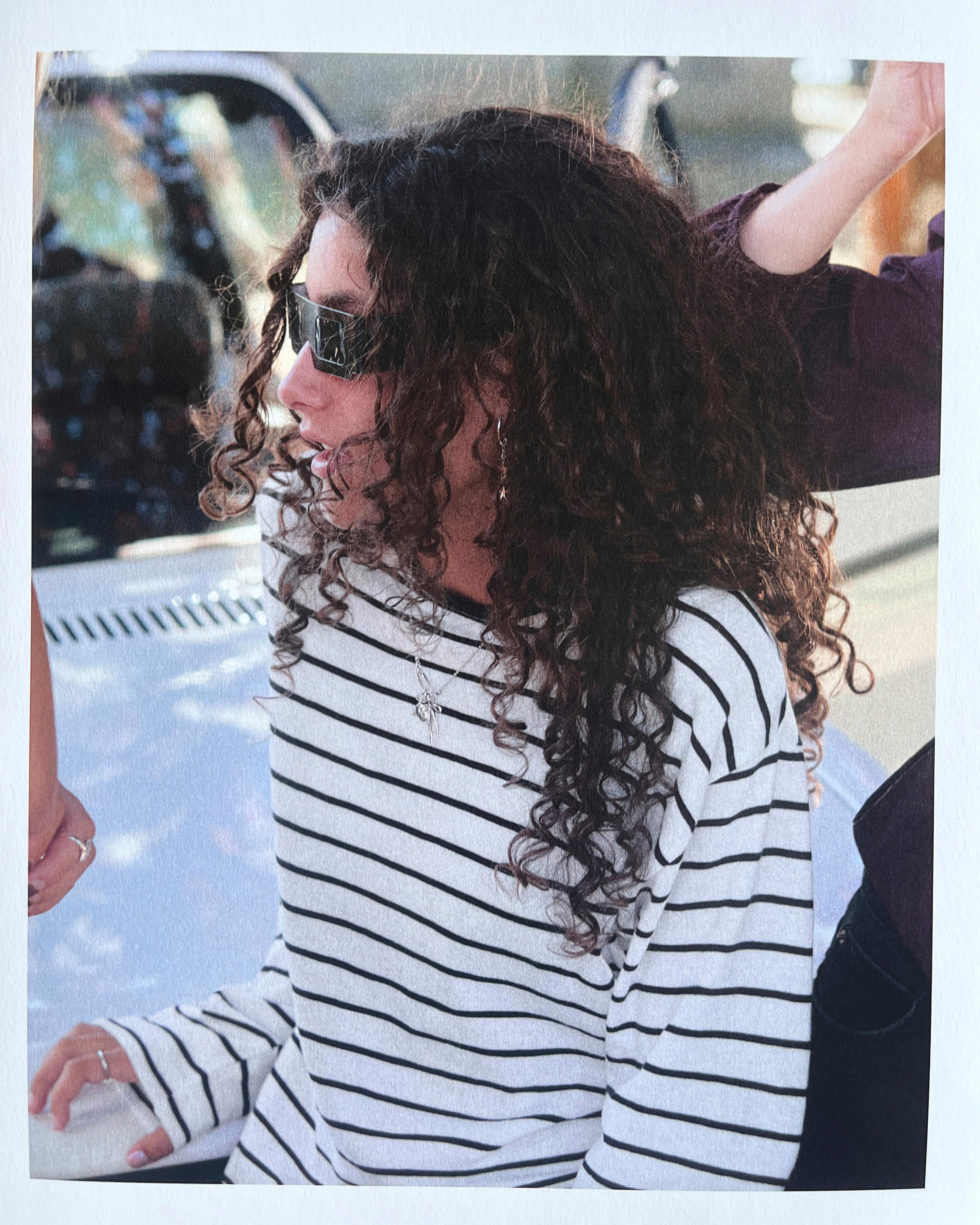 SOFT STRIPED T-SHIRT — White
