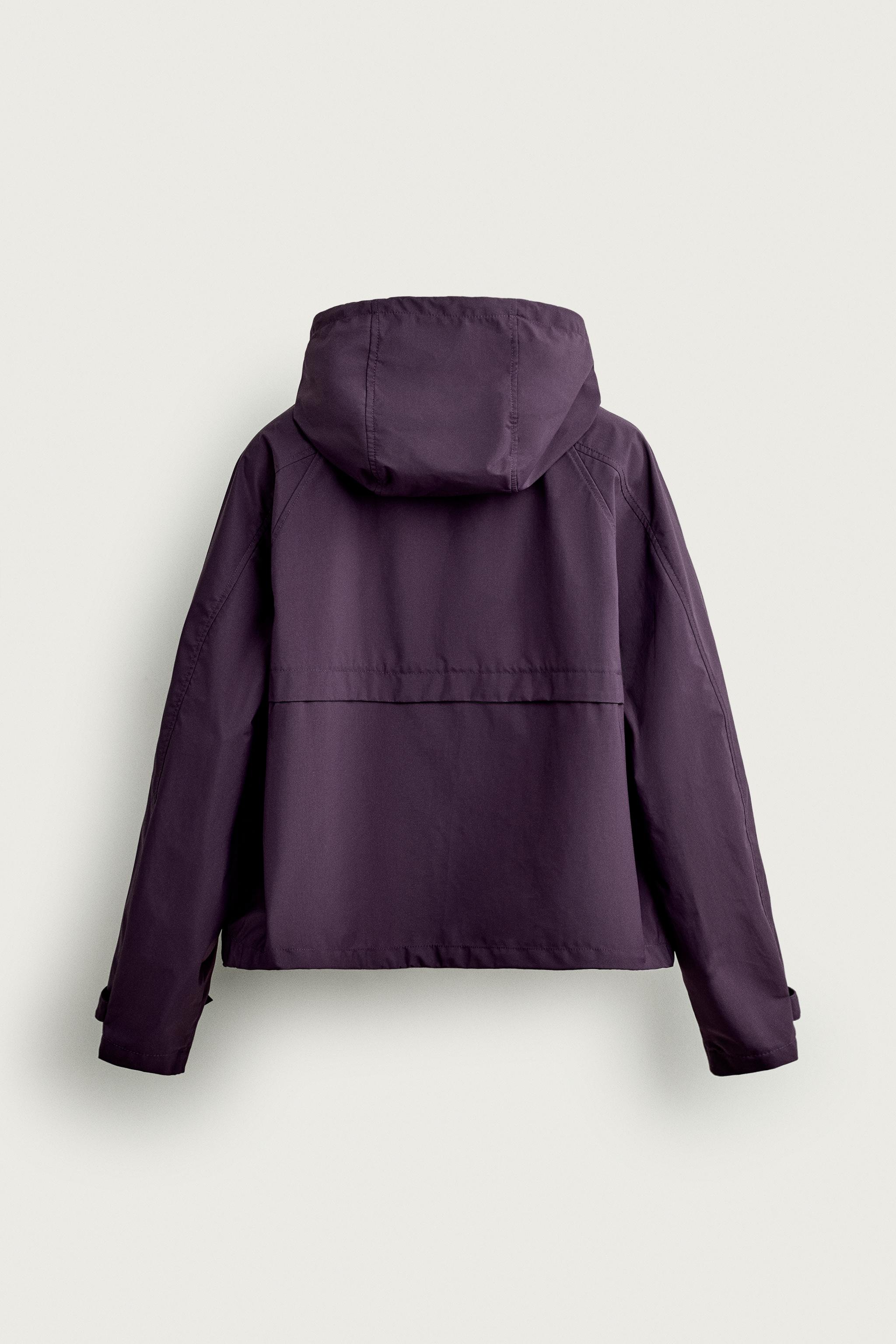 BLOUSON RELAXED FIT DÉPERLANT