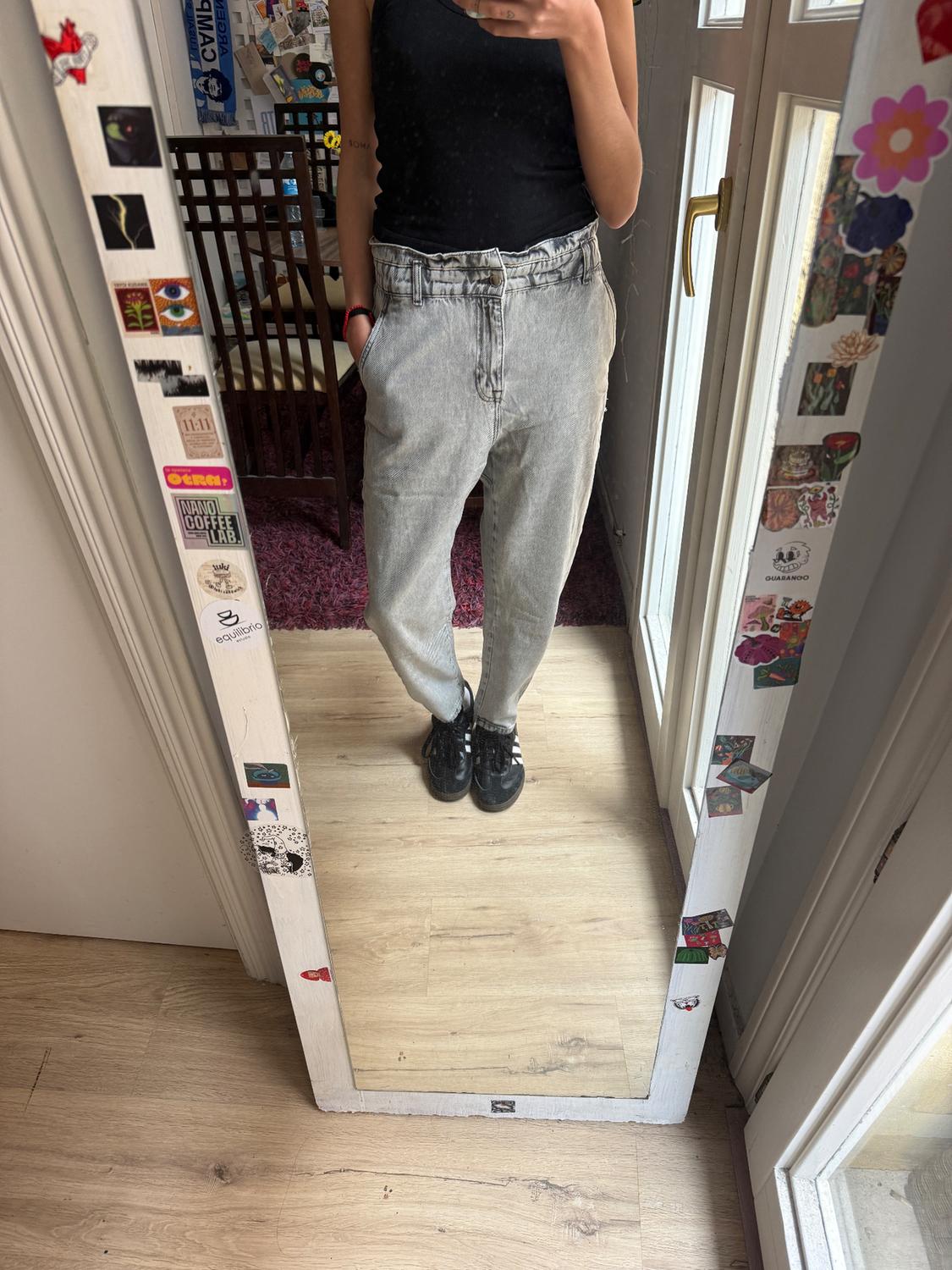 Z1975 HIGH-WAIST BAGGY PAPERBAG JEANS - Image 5