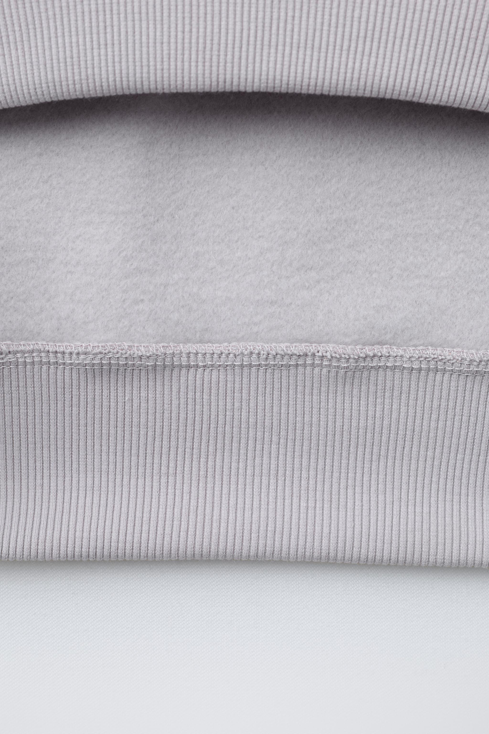 SWEATSHIRT AND JOGGER SET WITH TEXT PATCH